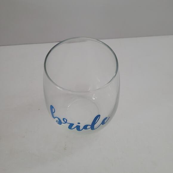 Bride Stemless Wine Glass - Picture 3 of 7